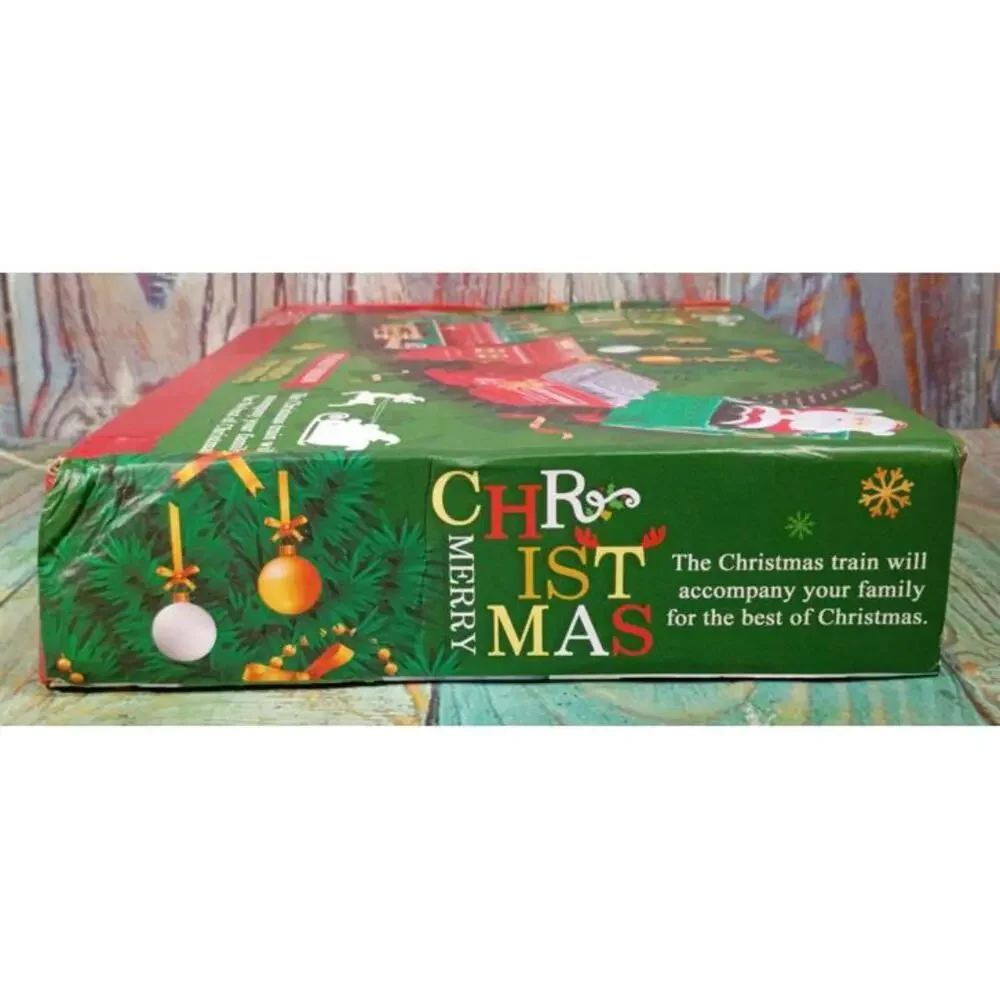Merry Christmas Upgraded Version Train Set with Two Modes of‎ Driving